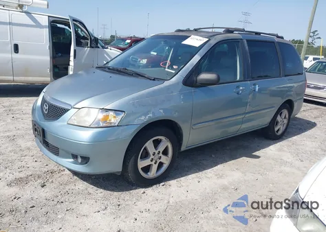 2003 Mazda Mpv Es/Lx/Lx-Sv from USA, damaged, VIN JM3LW28JX30352003
